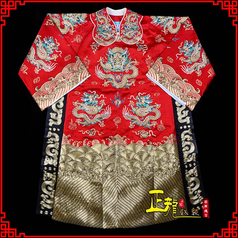 拉萨皇帝蟒袍全金八宝团龙蟒